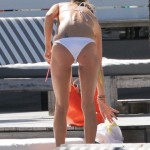 Exclusive... Alessandra Ambrosio Enjoys Some Down Time In St. Barts