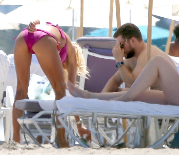 Victoria Silvstedt Shows Off Her Bikini Body