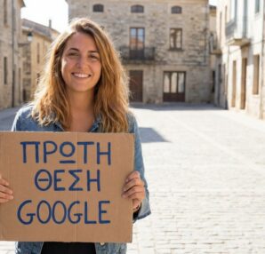 κορυφαία κατάταξη Google, πώς να εμφανιστώ στην πρώτη θέση της Google, πρώτο αποτέλεσμα στη Google, πρώτος στην κατάταξη Google,