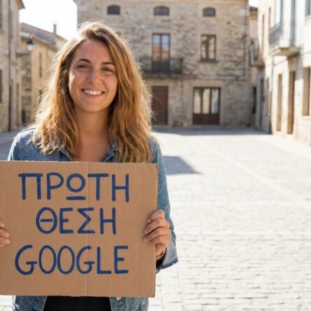 κορυφαία κατάταξη Google, πώς να εμφανιστώ στην πρώτη θέση της Google, πρώτο αποτέλεσμα στη Google, πρώτος στην κατάταξη Google,